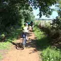 On the bike path around the resevoir, A Spot of Camping, Alton Water, Stutton, Suffolk - 1st September 2018