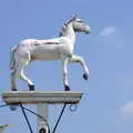 The Tattingstone White Horse's cool wooden horse, A Spot of Camping, Alton Water, Stutton, Suffolk - 1st September 2018