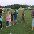 There's a queue to get into bat, A Spot of Camping, Alton Water, Stutton, Suffolk - 1st September 2018