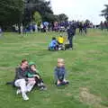 We wait for the Trebuchet demonstration, A Day at Warwick Castle, Warwickshire - 8th September 2018