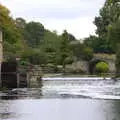 A weir, A Day at Warwick Castle, Warwickshire - 8th September 2018