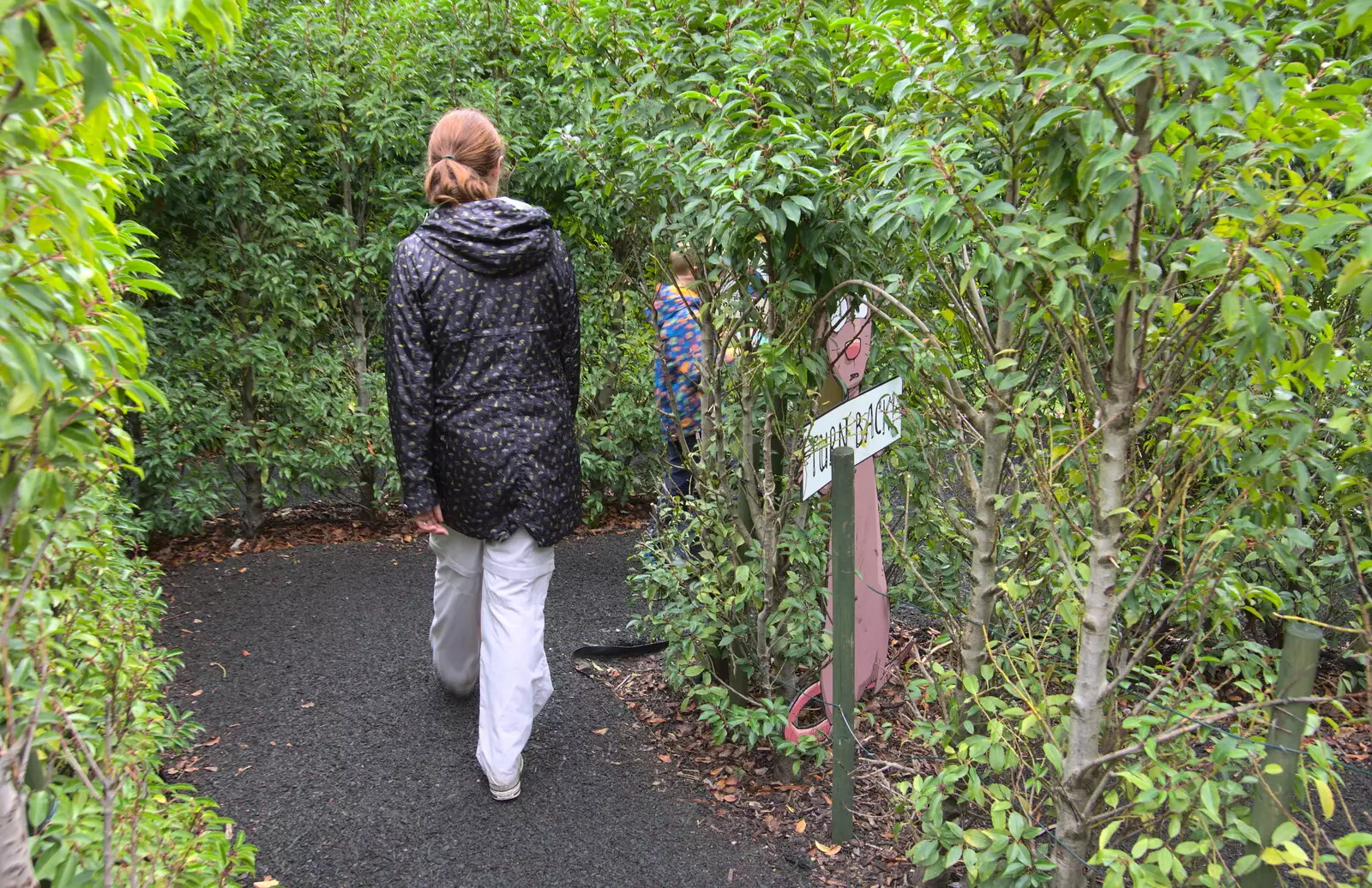 Wandering the Horrible Histories maze, from A Day at Warwick Castle, Warwickshire - 8th September 2018