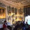 The family portrait room, A Day at Warwick Castle, Warwickshire - 8th September 2018