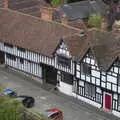 A half-timbered street, A Day at Warwick Castle, Warwickshire - 8th September 2018