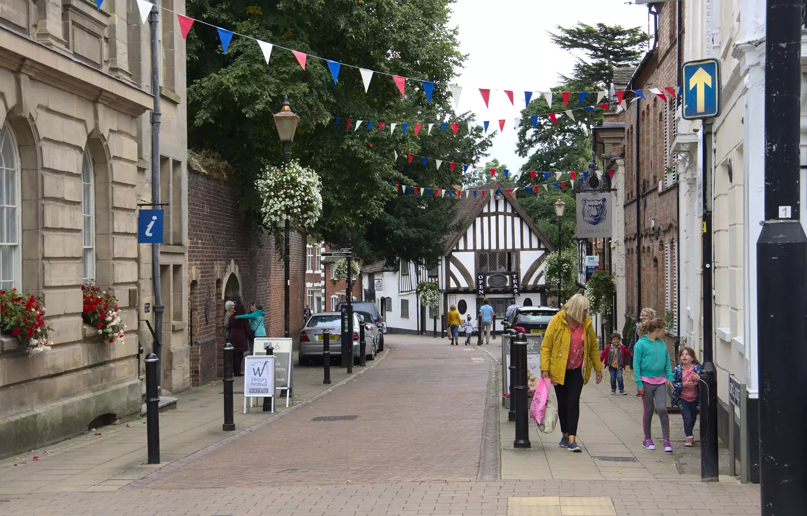 More streets of Warwick, from A Day at Warwick Castle, Warwickshire - 8th September 2018