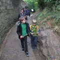 Walking back to the car park, A Day at Warwick Castle, Warwickshire - 8th September 2018