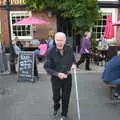 Grandad outside the Pen and Parchment, A Postcard from Stratford-upon-Avon, Warwickshire - 9th September 2018