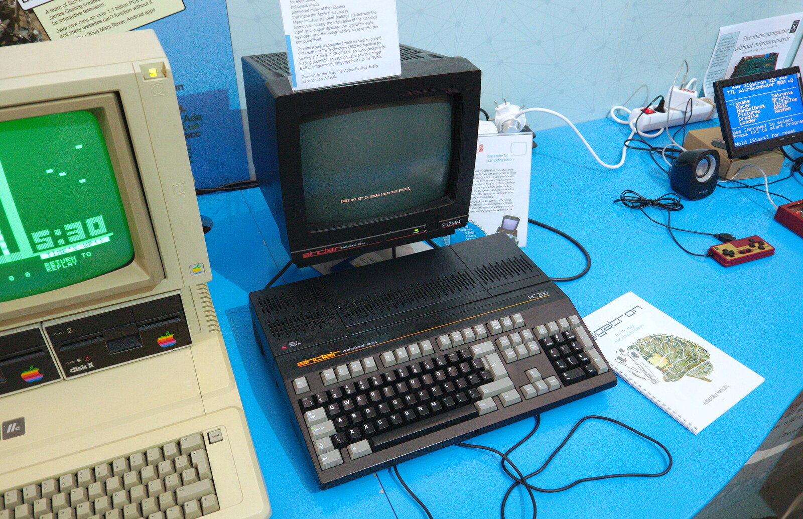 A Sinclair PC200 'Professional Series' from The Retro Computer Festival, Centre For Computing History, Cambridge - 15th September 2018