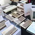 Possibly the UK's largest collection of NewBrains, The Retro Computer Festival, Centre For Computing History, Cambridge - 15th September 2018