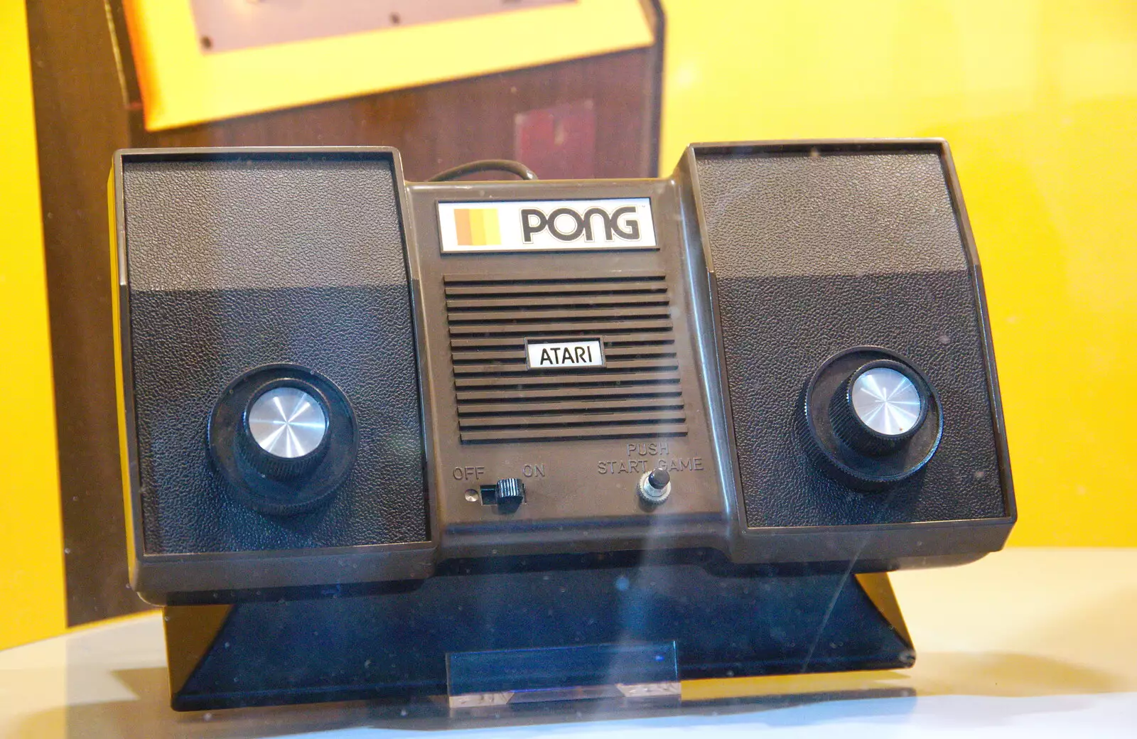 An original Atari Pong - the Grandaddy of all, from The Retro Computer Festival, Centre For Computing History, Cambridge - 15th September 2018