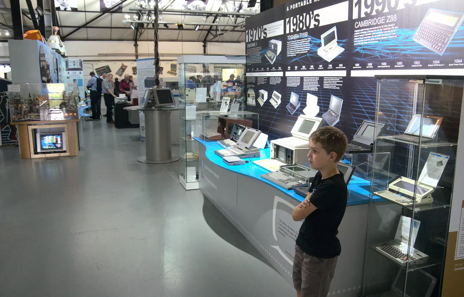 Fred roams around, from The Retro Computer Festival, Centre For Computing History, Cambridge - 15th September 2018