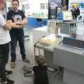 Fred sits on the floor, The Retro Computer Festival, Centre For Computing History, Cambridge - 15th September 2018