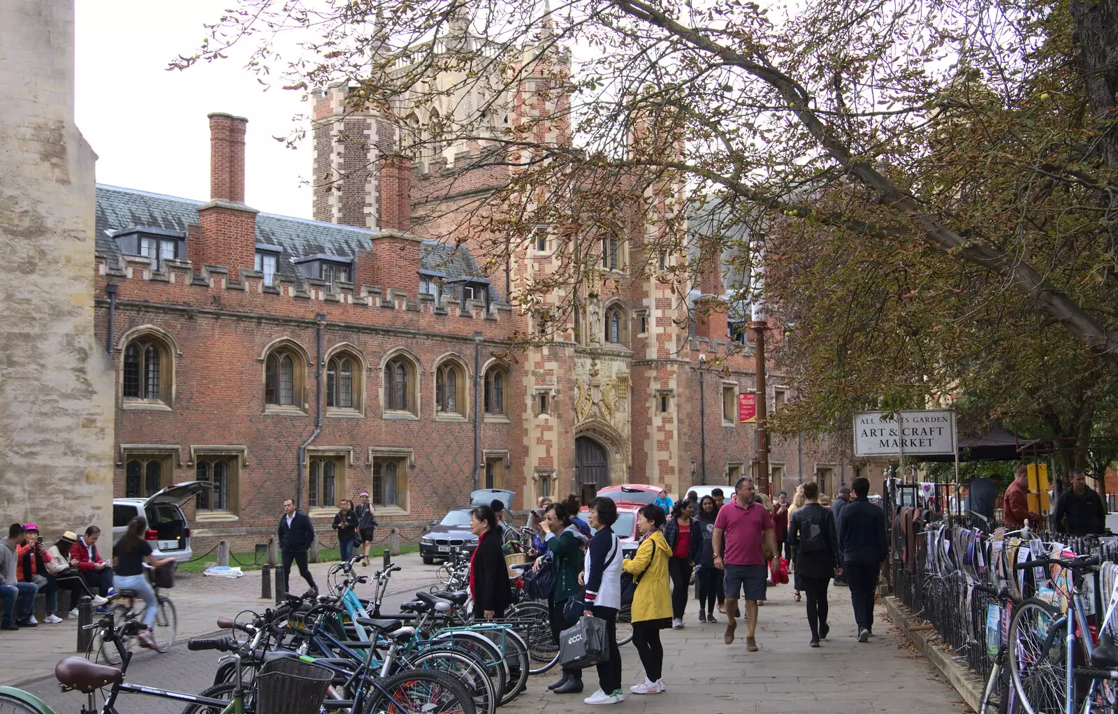 The entrance to St. John's College, from The Retro Computer Festival, Centre For Computing History, Cambridge - 15th September 2018