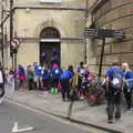 Sponsored walkers on Corn Exchange Street, The Retro Computer Festival, Centre For Computing History, Cambridge - 15th September 2018