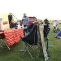 It's chilly at breakfast, An Optimistic Camping Weekend, Waxham Sands, Norfolk - 22nd September 2018