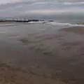 The beach in the dusk, An Optimistic Camping Weekend, Waxham Sands, Norfolk - 22nd September 2018