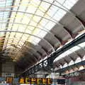 Norwich Station's 1859 Victorian architecture, Isobel and the Invidia Voices, Norwich Railway Station, Norfolk- 28th September 2018