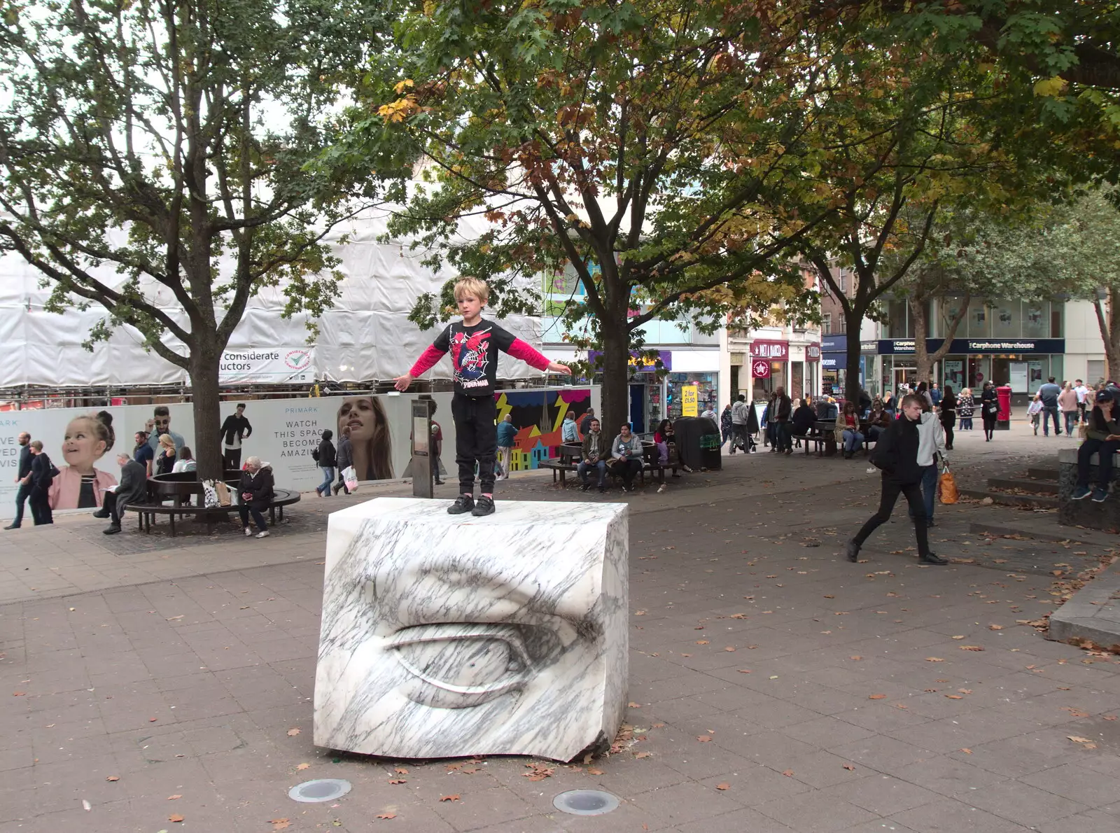 Harry on the 'eye', from A Miscellany, Norwich , Norfolk - 30th September 2018