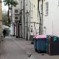 Bins and graffiti on Weaver's Lane, A Miscellany, Norwich , Norfolk - 30th September 2018