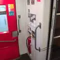 Greater Anglia does quality repairs on a door, Harry's Investiture and Lachie Leaves, Suffolk and London - 17th October 2018