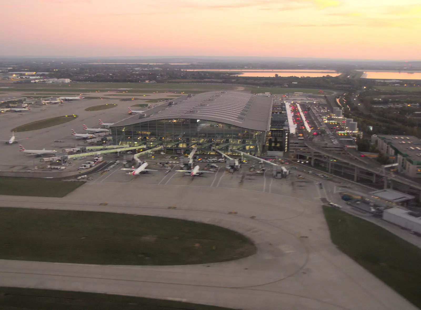 Heathrow's Terminal 5, from A Trip to Short Hills, New Jersey, United States - 20th October 2018