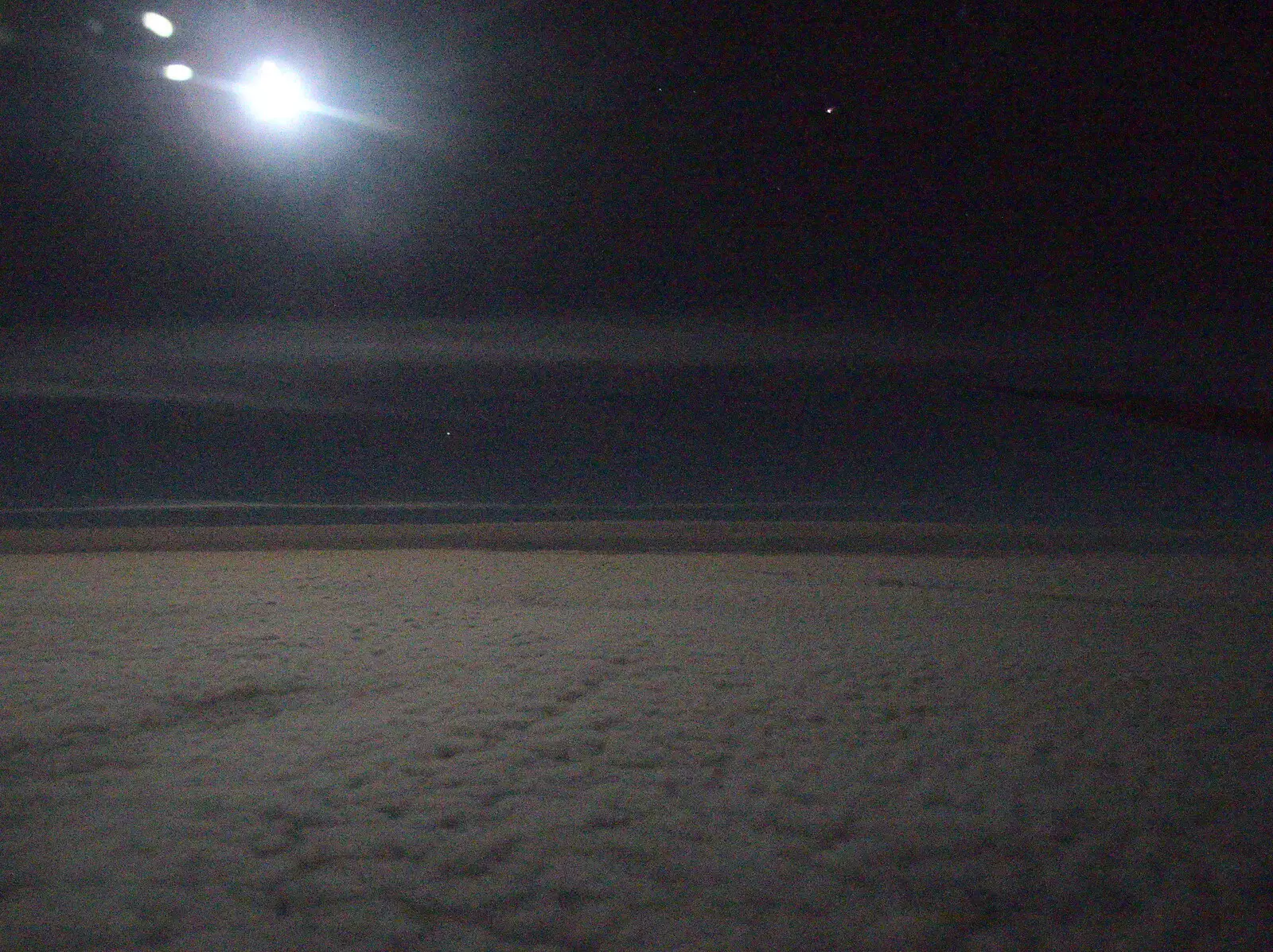 Moonlit clouds over the Atlantic, from A Trip to Short Hills, New Jersey, United States - 20th October 2018