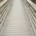 A silver-bleached boardwalk, A Trip to Short Hills, New Jersey, United States - 20th October 2018