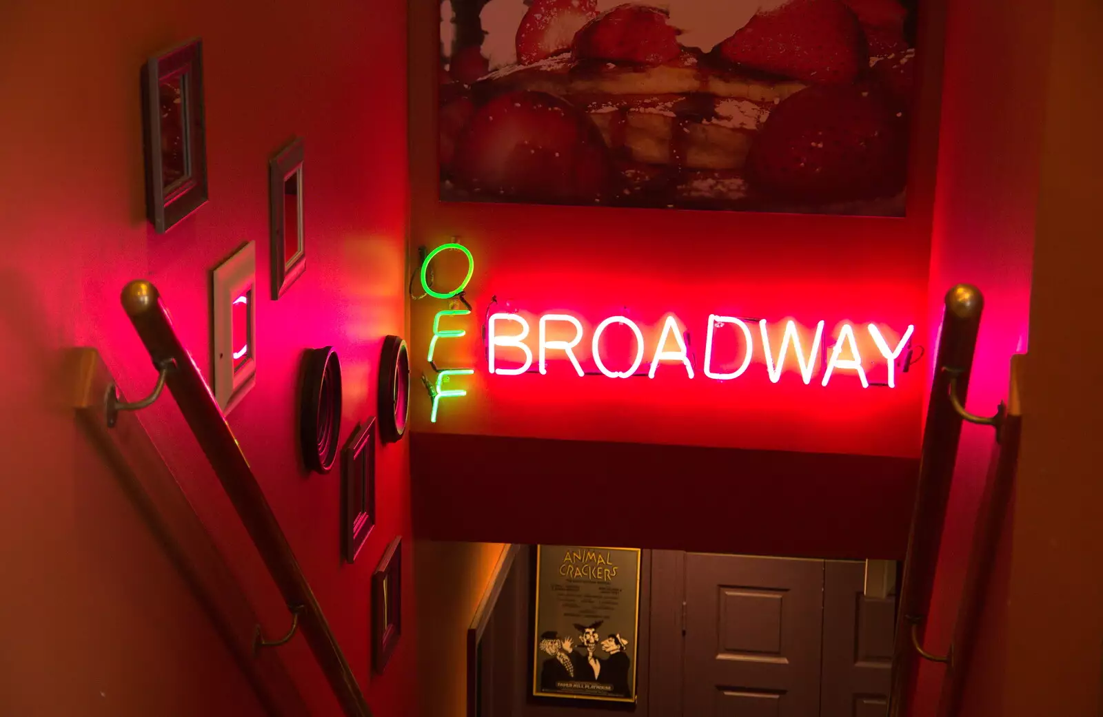 The Broadway Diner basement, from A Trip to Short Hills, New Jersey, United States - 20th October 2018