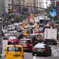 A busy 7th Avenue, Open-top Buses and a Day at the Museum, New York, United States - 22nd October 2018