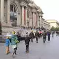 We walk past the Metropolitan Museum of Art, Open-top Buses and a Day at the Museum, New York, United States - 22nd October 2018