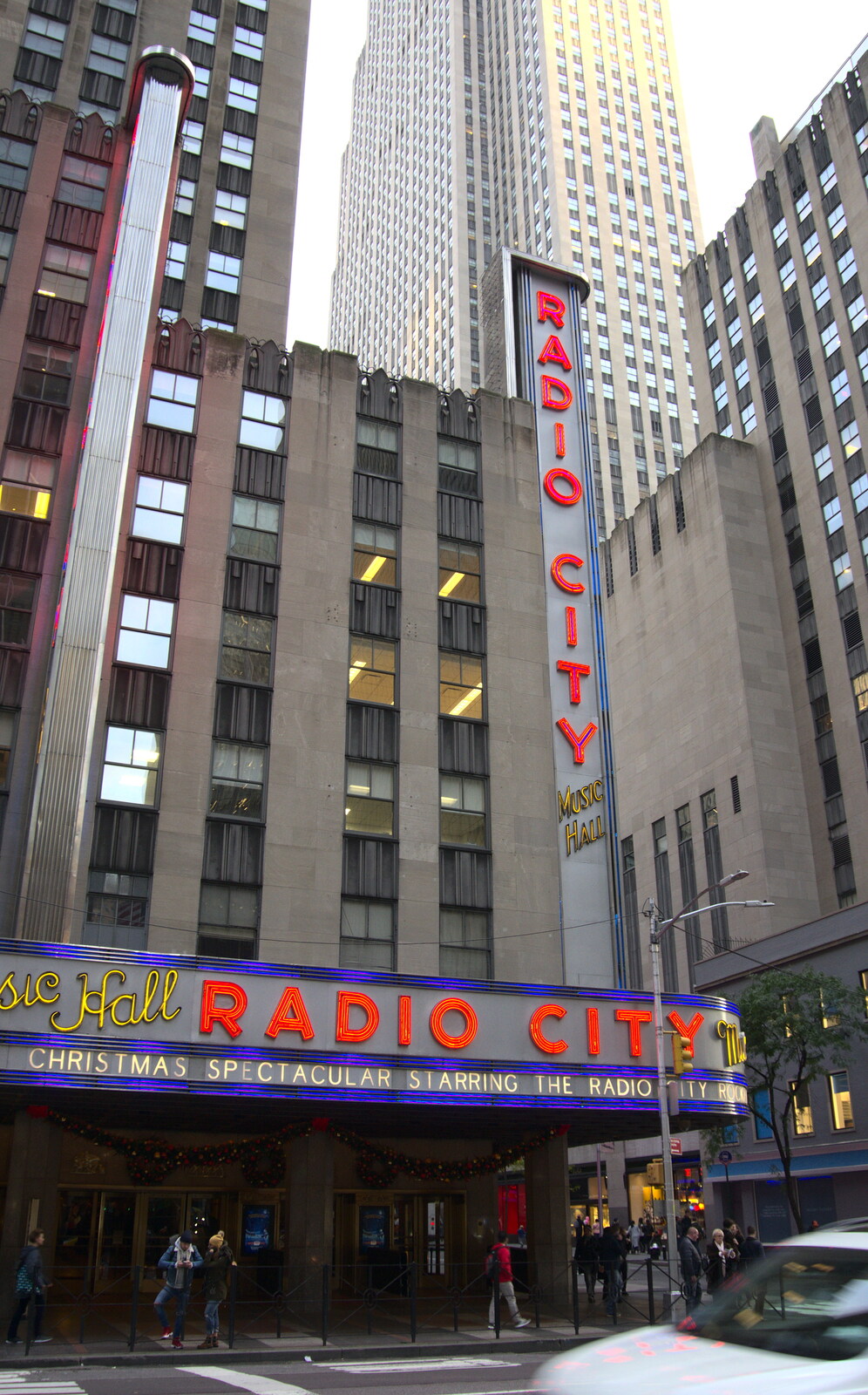 Radio City Music Hall from Open-top Buses and a Day at the Museum, New York, United States - 22nd October 2018
