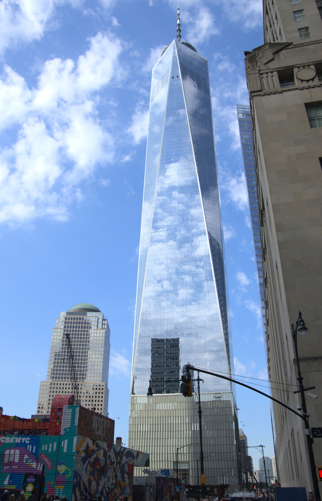 One World Trade Centre from The Liberty Cruise and One World Trade Center, New York, United States - 23rd October 2018