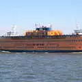 The Staten Island ferry, The Liberty Cruise and One World Trade Center, New York, United States - 23rd October 2018