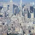 A view from the top looking towards midtown, The Liberty Cruise and One World Trade Center, New York, United States - 23rd October 2018