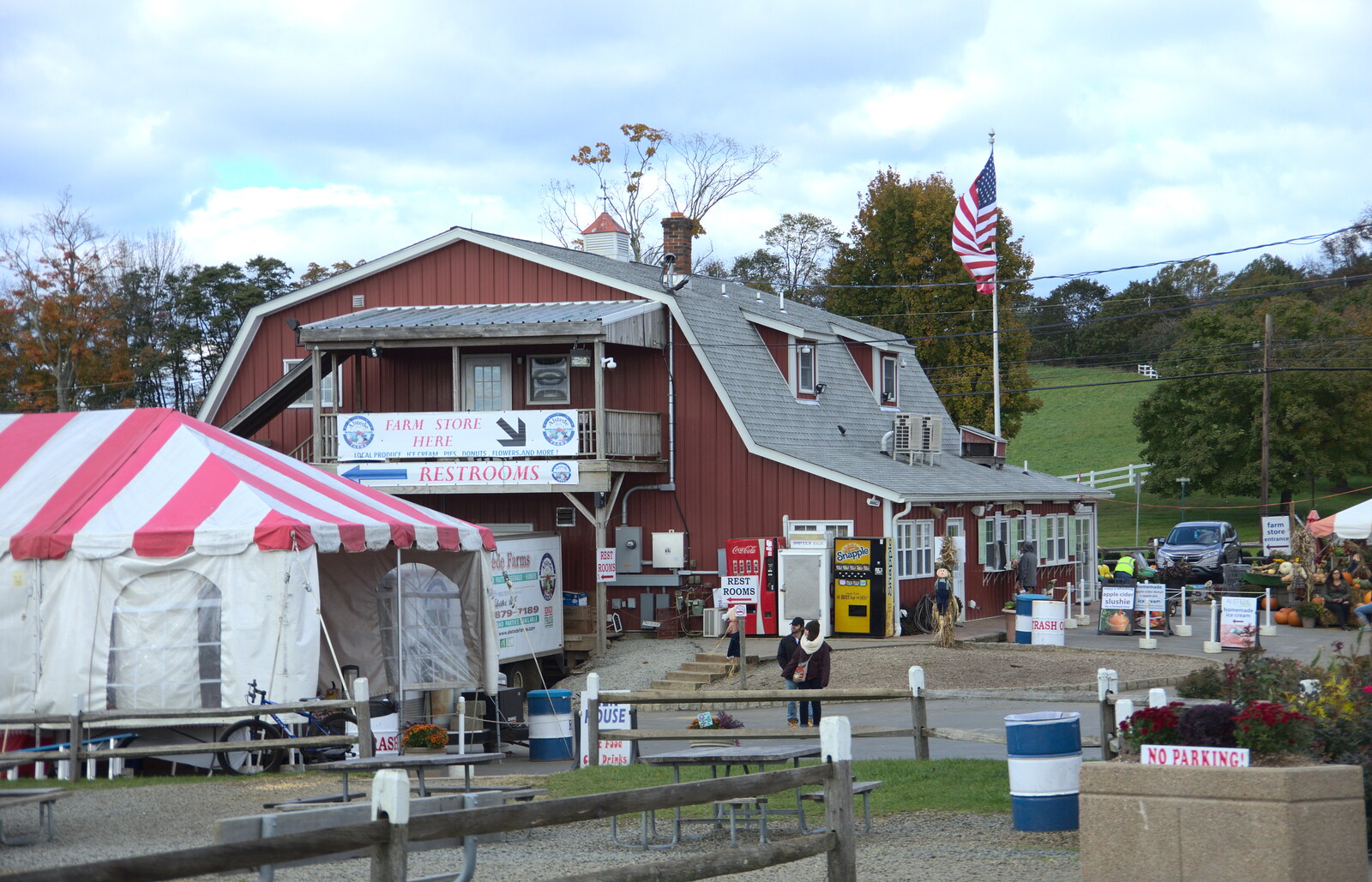 Alstede Farm from Pumpkin Picking at Alstede Farm, Chester, Morris County, New Jersey - 24th October 2018