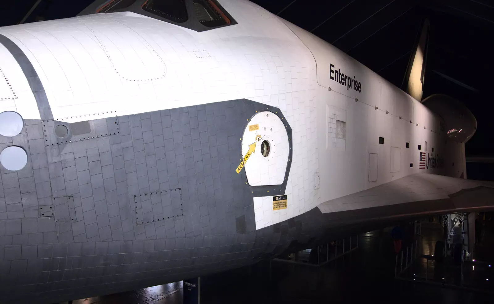 The Enterprise Space Shuttle, from Times Square, USS Intrepid and the High Line, Manhattan, New York - 25th October 2018