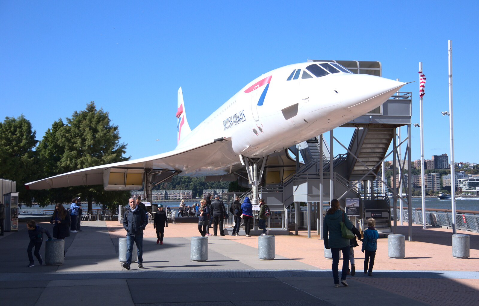 Concorde - it's a crime this isn't still flying from Times Square, USS Intrepid and the High Line, Manhattan, New York - 25th October 2018