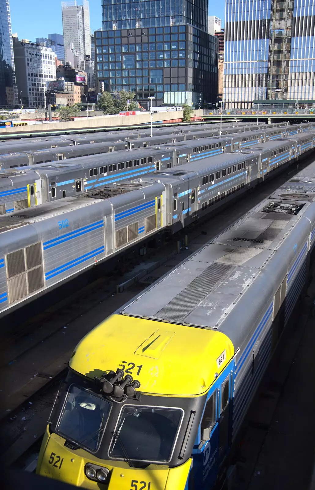 A big train depot, from Times Square, USS Intrepid and the High Line, Manhattan, New York - 25th October 2018