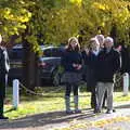 Jill waves, The Remembrance Sunday Parade, Eye, Suffolk - 11th November 2018