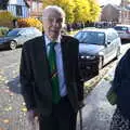 The G-Unit is out with his RAF tie on, The Remembrance Sunday Parade, Eye, Suffolk - 11th November 2018