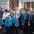 Beavers and Scouts, The Remembrance Sunday Parade, Eye, Suffolk - 11th November 2018