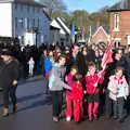 The rest of the crowd follows, The Remembrance Sunday Parade, Eye, Suffolk - 11th November 2018