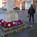 The war memorial, The Remembrance Sunday Parade, Eye, Suffolk - 11th November 2018