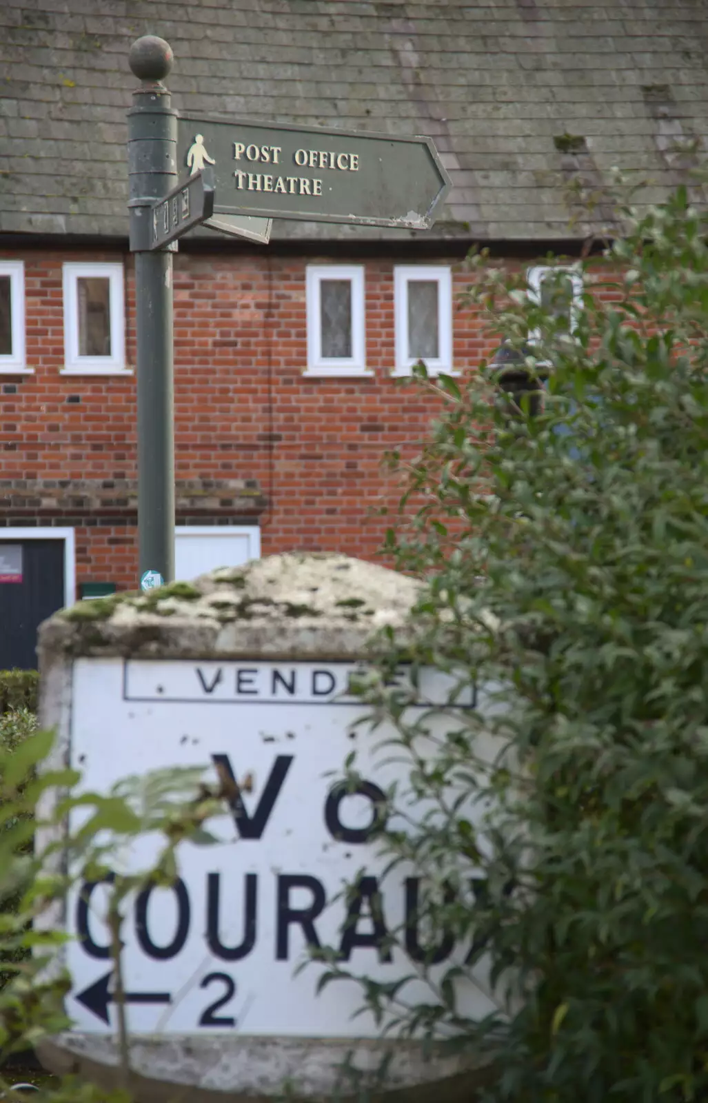 It's years since Eye had a post office or theatre, from The Remembrance Sunday Parade, Eye, Suffolk - 11th November 2018