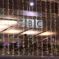 Sparkly lights on the BBC studio, Norwich Lights and Isobel Sings, Norwich, Norfolk - 15th November 2018