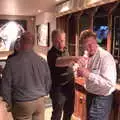 Marc points something out to Gaz in the Oaksmere, Suey Leaves Aspall, The Oaksmere, Brome, Suffolk - 16th November 2018