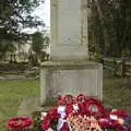 The 100-year poppies in St. Mark's graveyard, Thanksgiving in Highcliffe, Dorset - 23rd November 2018