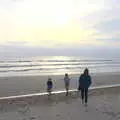 Harry, Fred and Isobel, Thanksgiving in Highcliffe, Dorset - 23rd November 2018