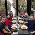 A team photo in the restaurant, Little Venice and the BSCC Christmas Dinner, London and Norfolk - 1st December 2018