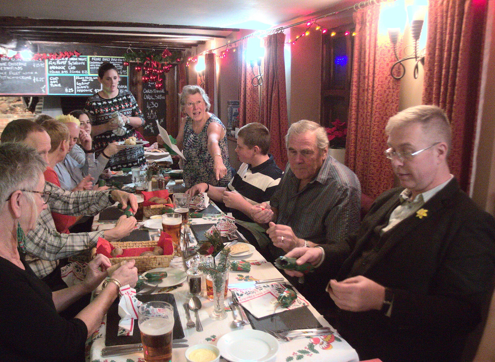 Sylvia organises stuff from Little Venice and the BSCC Christmas Dinner, London and Norfolk - 1st December 2018